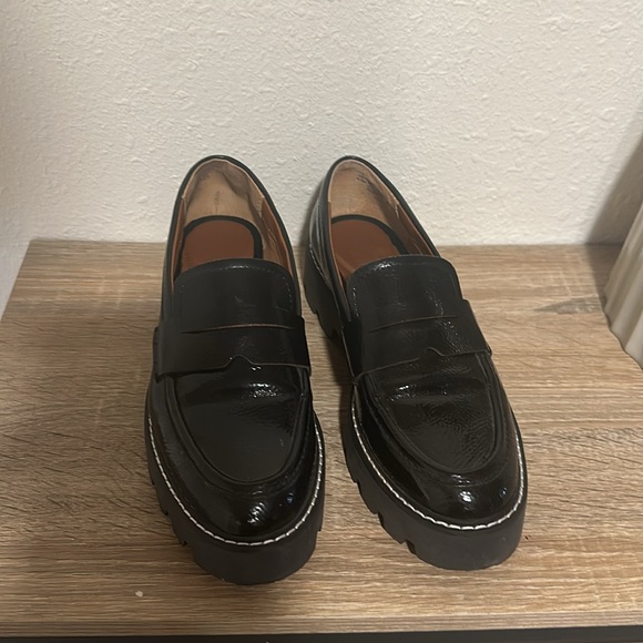 Franco Sarto platform loafers in size W6.5 - Picture 3 of 4